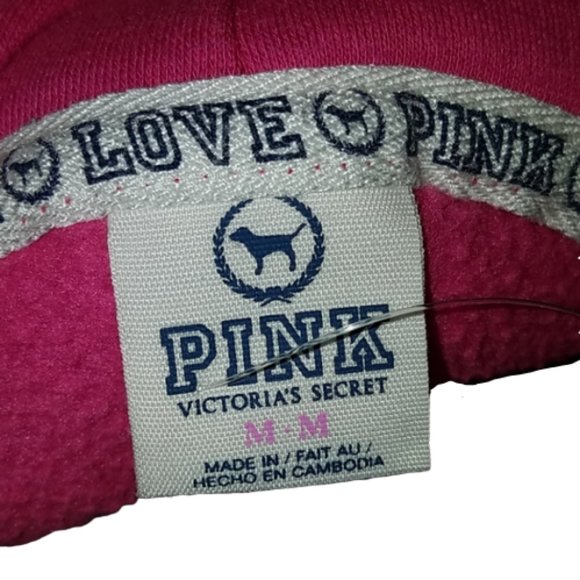 Victoria's Secret Pink Hoodie "Love Pink" - Picture 8 of 8